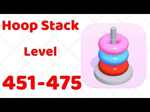 Video guide by ZCN Games: Hoop Stack Level 451 #hoopstack