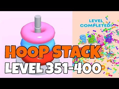 Video guide by Puzzlegamesolver: Hoop Stack Level 351 #hoopstack