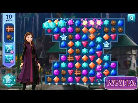 Video guide by Bubunka Match 3 Gameplay: Disney Frozen Adventures Level 63 #disneyfrozenadventures