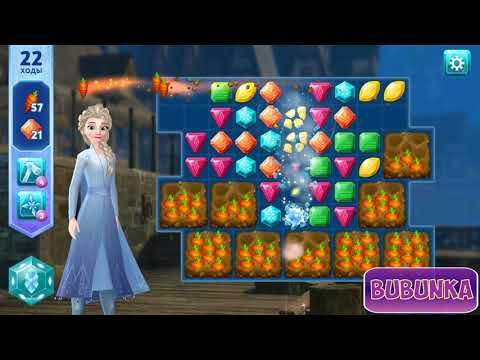 Video guide by Bubunka Match 3 Gameplay: Disney Frozen Adventures Level 52 #disneyfrozenadventures