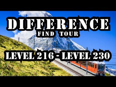 Video guide by Penyu Ganu: Difference Find Tour Level 216 #differencefindtour