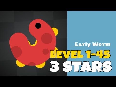Video guide by Puzzlegamesolver: Early Worm Level 1 #earlyworm