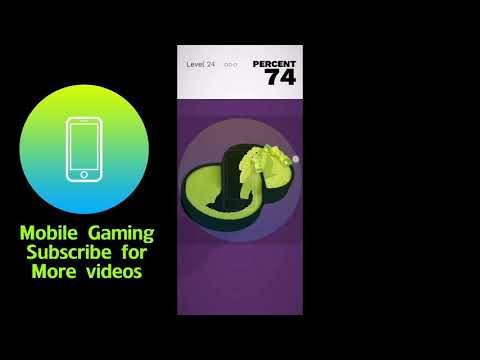 Video guide by Mobile Gaming: Kolor It! Level 24 #kolorit