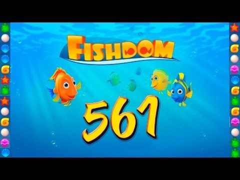 Video guide by GoldCatGame: Fishdom: Deep Dive Level 561 #fishdomdeepdive