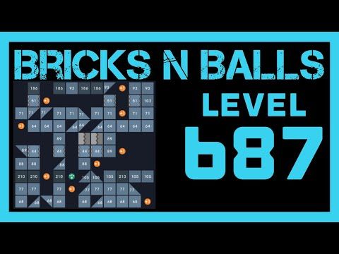 Video guide by Bricks N Balls: Bricks n Balls Level 687 #bricksnballs