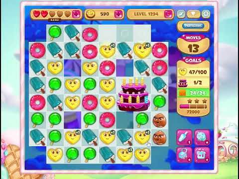 Video guide by Gamopolis: Candy Valley Level 1294 #candyvalley