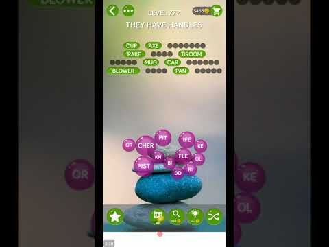 Video guide by ETPC EPIC TIME PASS CHANNEL: Word Pearls Level 777 #wordpearls