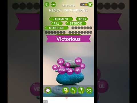 Video guide by ETPC EPIC TIME PASS CHANNEL: Word Pearls Level 768 #wordpearls