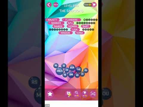 Video guide by ETPC EPIC TIME PASS CHANNEL: Word Pearls Level 688 #wordpearls