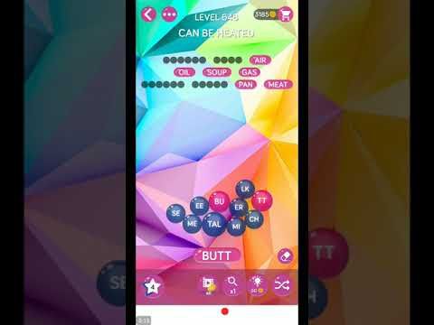 Video guide by ETPC EPIC TIME PASS CHANNEL: Word Pearls Level 648 #wordpearls