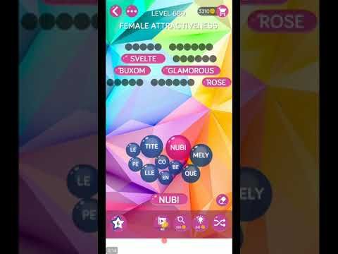 Video guide by ETPC EPIC TIME PASS CHANNEL: Word Pearls Level 680 #wordpearls