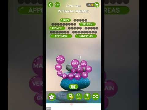 Video guide by ETPC EPIC TIME PASS CHANNEL: Word Pearls Level 754 #wordpearls