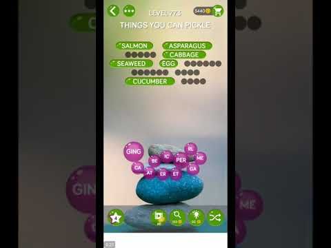 Video guide by ETPC EPIC TIME PASS CHANNEL: Word Pearls Level 773 #wordpearls