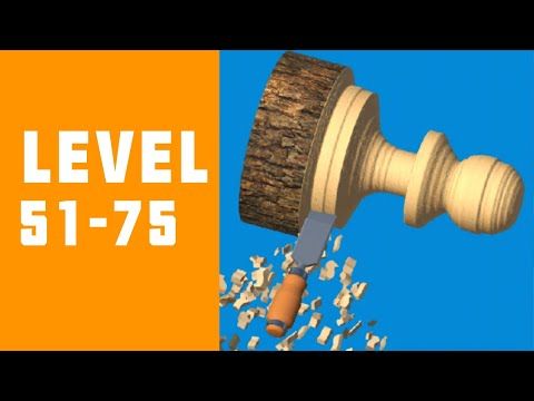 Video guide by Top Games Walkthrough: Woodturning 3D Level 51-75 #woodturning3d
