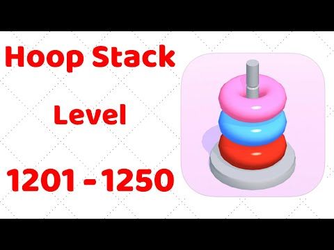 Video guide by ZCN Games: Hoop Stack Level 1201 #hoopstack
