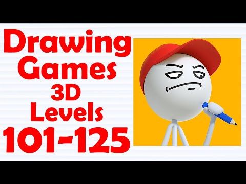 Video guide by Level Games: Drawing Games 3D Level 101 #drawinggames3d