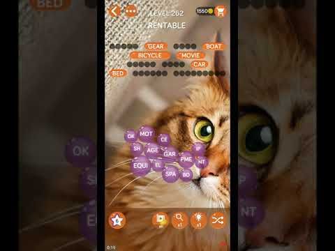 Video guide by ETPC EPIC TIME PASS CHANNEL: Word Pearls Level 262 #wordpearls