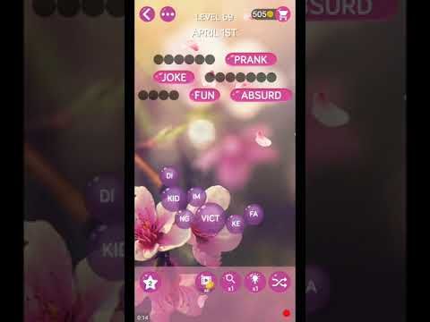 Video guide by ETPC EPIC TIME PASS CHANNEL: Word Pearls Level 69 #wordpearls