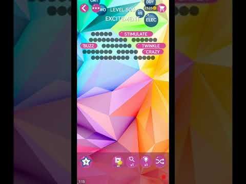 Video guide by ETPC EPIC TIME PASS CHANNEL: Word Pearls Level 503 #wordpearls