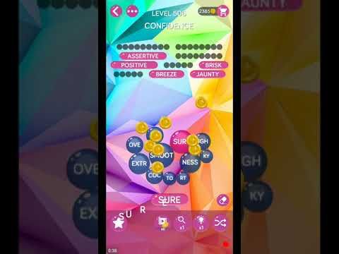Video guide by ETPC EPIC TIME PASS CHANNEL: Word Pearls Level 506 #wordpearls