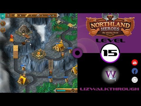 Video guide by Lizwalkthrough: Northland Heroes Level 15 #northlandheroes