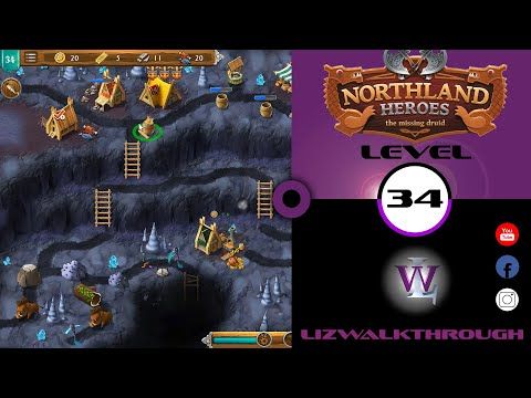 Video guide by Lizwalkthrough: Northland Heroes Level 34 #northlandheroes