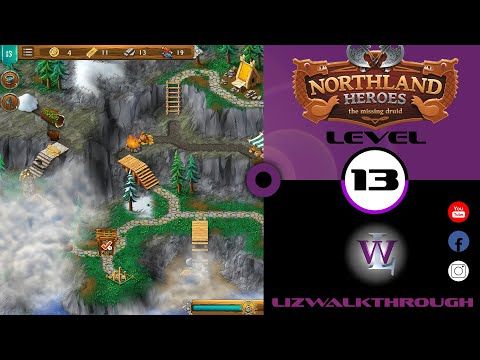 Video guide by Lizwalkthrough: Northland Heroes Level 13 #northlandheroes