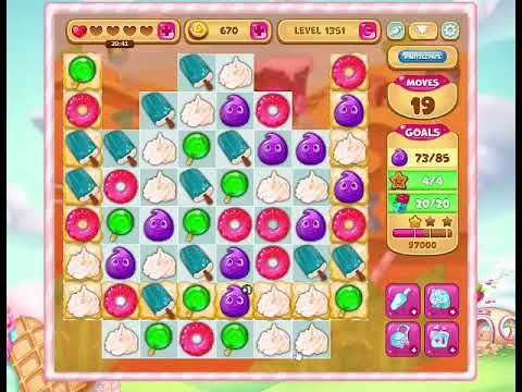 Video guide by Gamopolis: Candy Valley Level 1351 #candyvalley