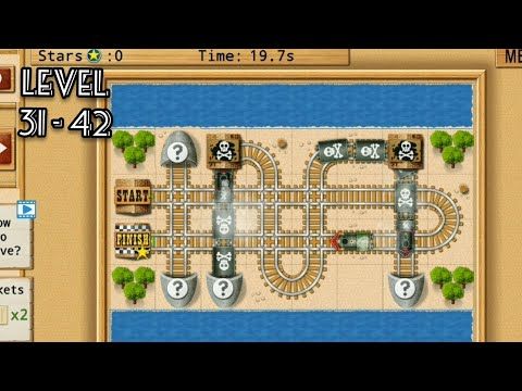 Video guide by Games School: Rail Maze Level 31-42 #railmaze