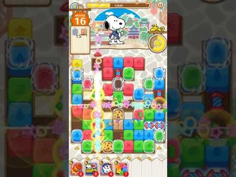 Video guide by tobias deamon: SNOOPY Puzzle Journey Level 180 #snoopypuzzlejourney
