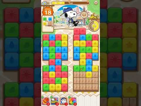 Video guide by tobias deamon: SNOOPY Puzzle Journey Level 59 #snoopypuzzlejourney