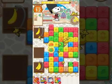Video guide by tobias deamon: SNOOPY Puzzle Journey Level 134 #snoopypuzzlejourney