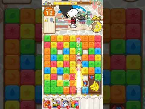Video guide by tobias deamon: SNOOPY Puzzle Journey Level 138 #snoopypuzzlejourney