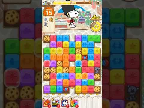 Video guide by tobias deamon: SNOOPY Puzzle Journey Level 139 #snoopypuzzlejourney