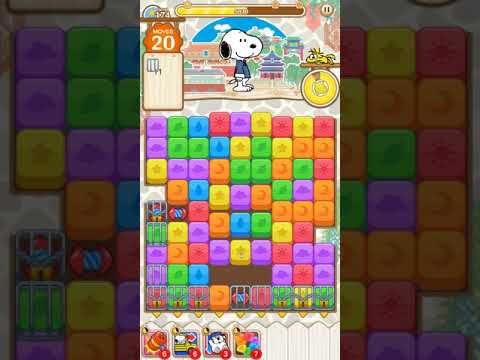Video guide by tobias deamon: SNOOPY Puzzle Journey Level 174 #snoopypuzzlejourney