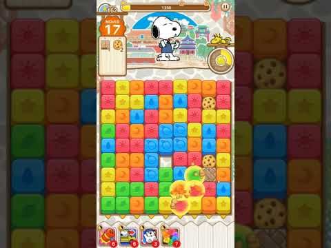 Video guide by tobias deamon: SNOOPY Puzzle Journey Level 162 #snoopypuzzlejourney