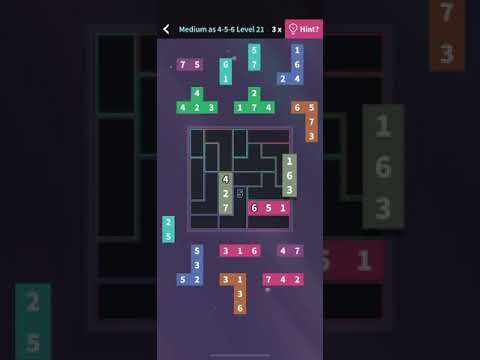 Video guide by Sith Gaming: Flow Fit: Sudoku Level 21 #flowfitsudoku