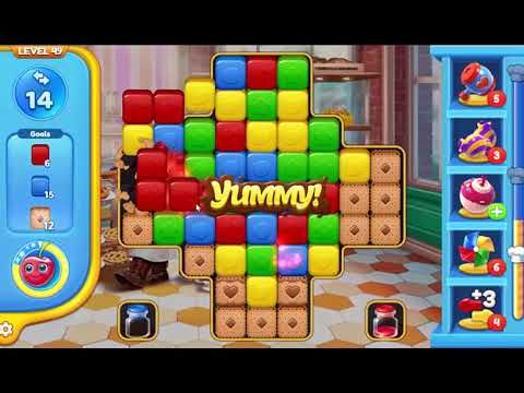 Video guide by Gamopolis: Yummy Cubes Level 49 #yummycubes