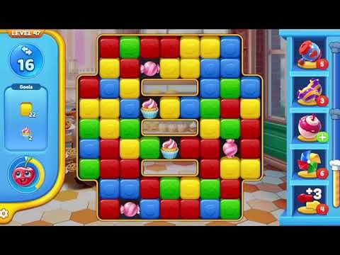 Video guide by Gamopolis: Yummy Cubes Level 47 #yummycubes