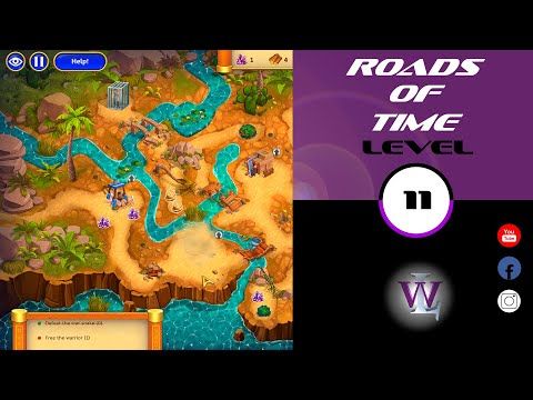 Video guide by Lizwalkthrough: Roads of time Level 11 #roadsoftime