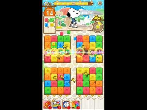 Video guide by skillgaming: SNOOPY Puzzle Journey Level 204 #snoopypuzzlejourney