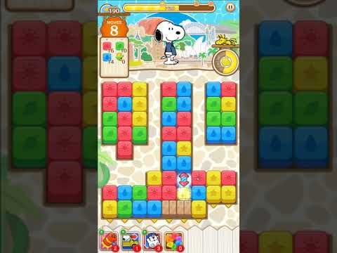 Video guide by tobias deamon: SNOOPY Puzzle Journey Level 190 #snoopypuzzlejourney