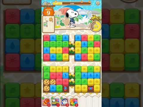 Video guide by tobias deamon: SNOOPY Puzzle Journey Level 198 #snoopypuzzlejourney
