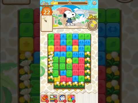 Video guide by tobias deamon: SNOOPY Puzzle Journey Level 181 #snoopypuzzlejourney