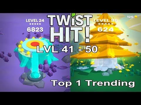 Video guide by Games & Family TV: Twist Hit! Level 41-50 #twisthit