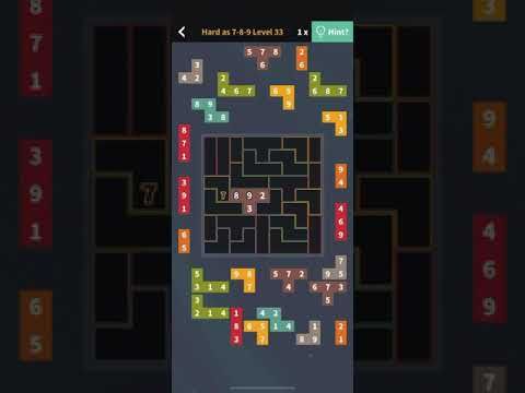 Video guide by Sith Gaming: Flow Fit: Sudoku Level 33 #flowfitsudoku