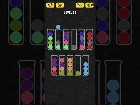 Video guide by Mobile games: Ball Sort Puzzle Level 53 #ballsortpuzzle