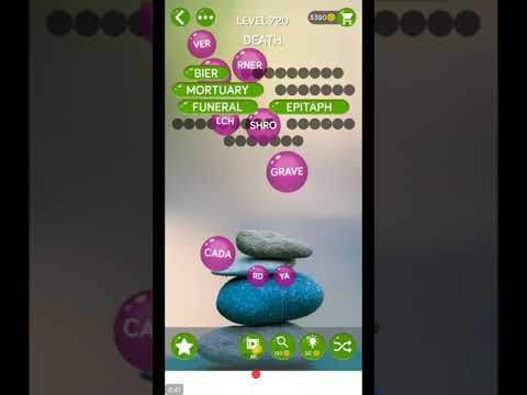 Video guide by ETPC EPIC TIME PASS CHANNEL: Word Pearls Level 720 #wordpearls