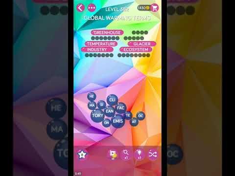 Video guide by ETPC EPIC TIME PASS CHANNEL: Word Pearls Level 382 #wordpearls