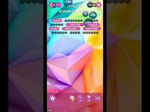 Video guide by ETPC EPIC TIME PASS CHANNEL: Word Pearls Level 338 #wordpearls